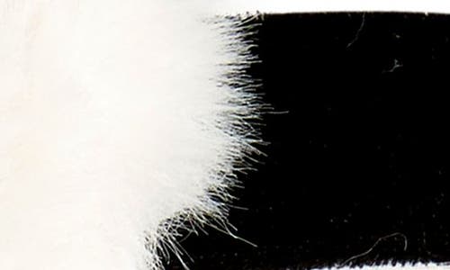 Surell Kids' Sparkle Appliqué Faux Fur Earmuffs In Black