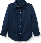 Janie and Jack The Linen-Cotton Shirt