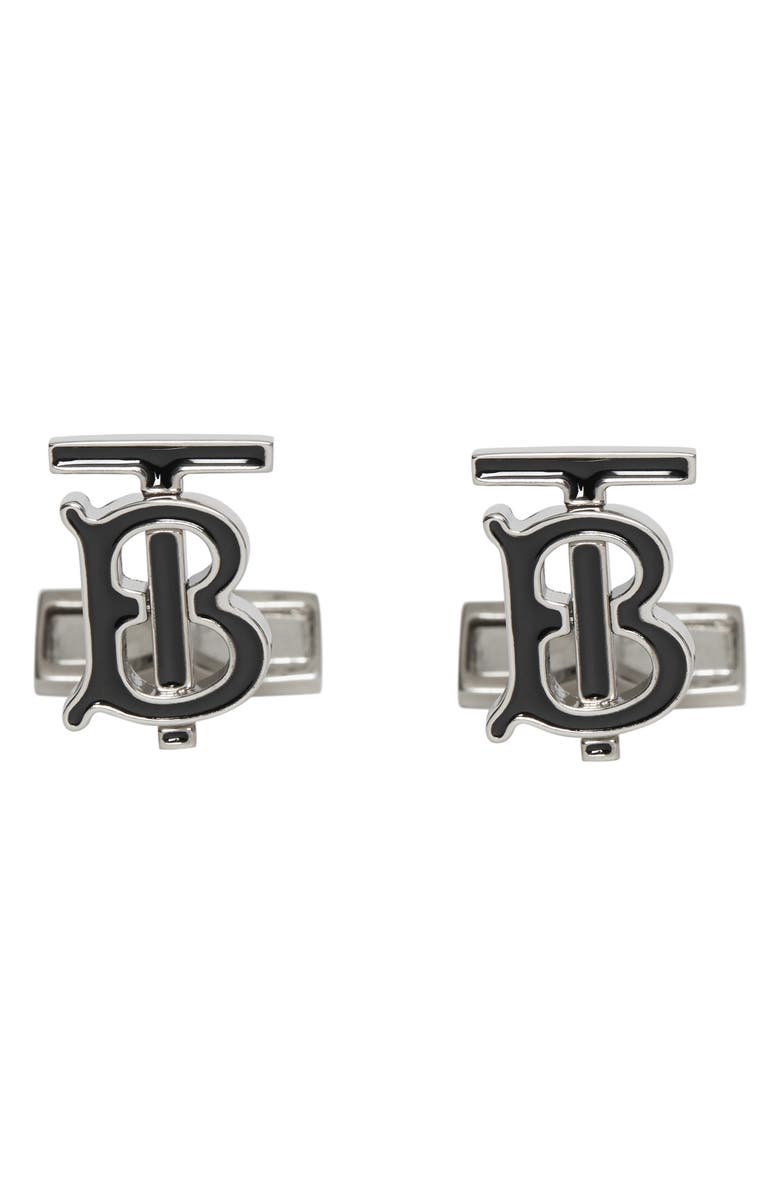 Burberry Logo Cuff Links, Main, color,
