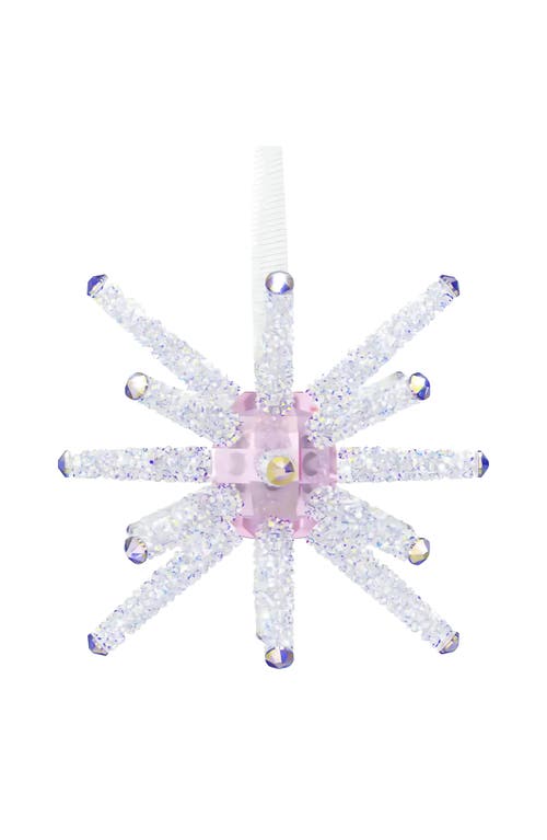 Swarovski Wicked Crystal Wand Ornament In Pink