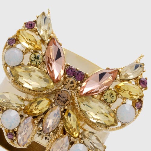 Joanna Buchanan Jeweled Butterfly Napkin Rings, Set Of Two In Gold