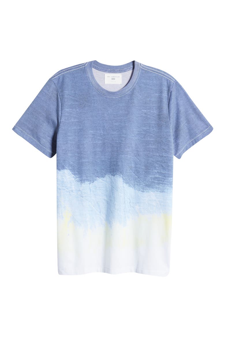 Ombré Citron T-Shirt, Main, color, OMBRE CITRON