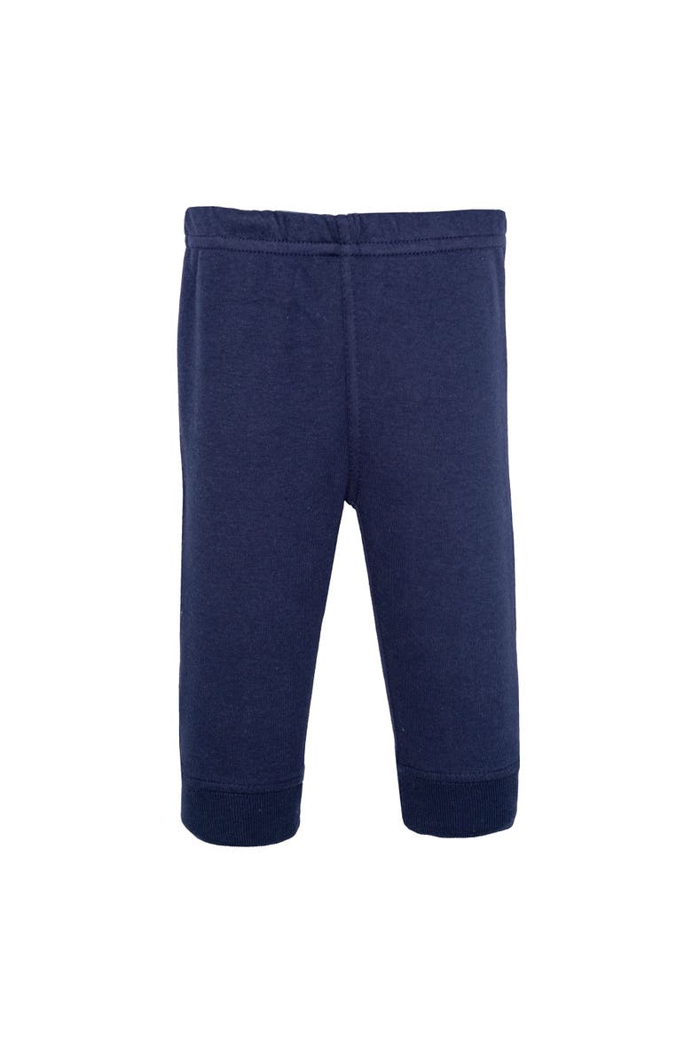 Pack of 4 Pants Bottoms Set, Alternate, color, Navy Gingham