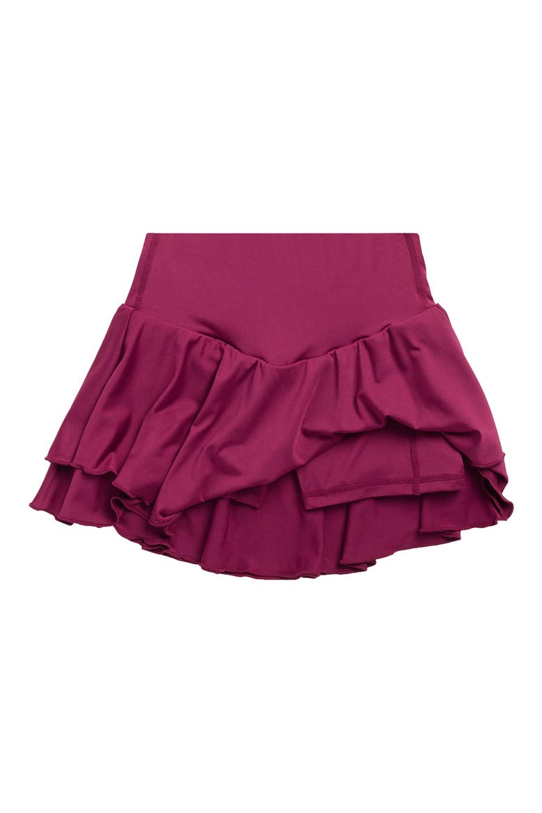 Kids' Meet and Greet Adriana Top, Skirt & Crossbody Bag Set, Alternate, color, PURPLE POTION