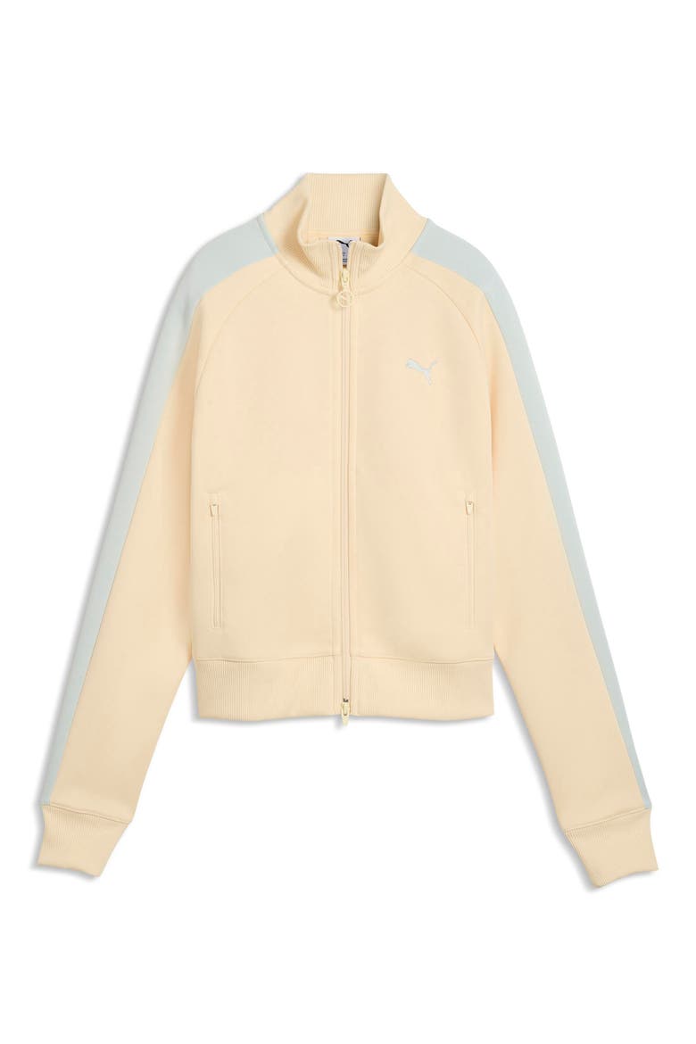 T7 Always On Track Jacket, Alternate, color, BUTTERCREAM/ CREME DE MINT