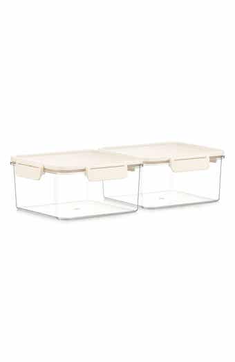 Set of 2 Airtight Food Storage Containers