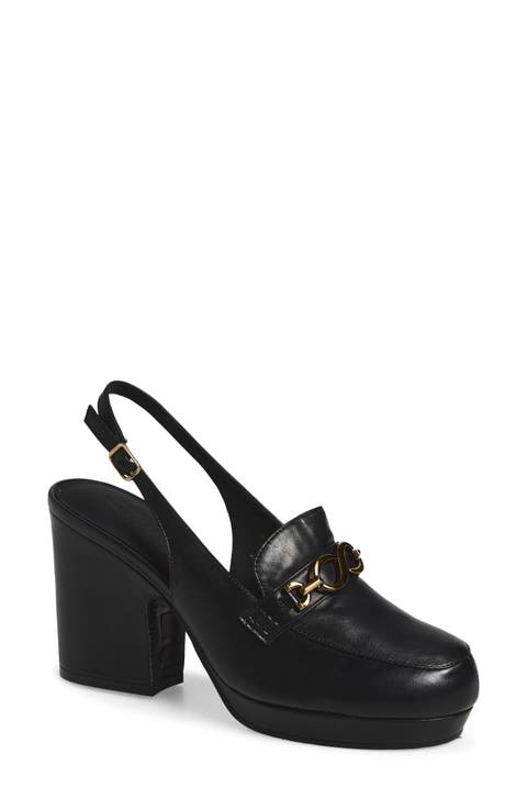 Indee Leather Slingback Pump