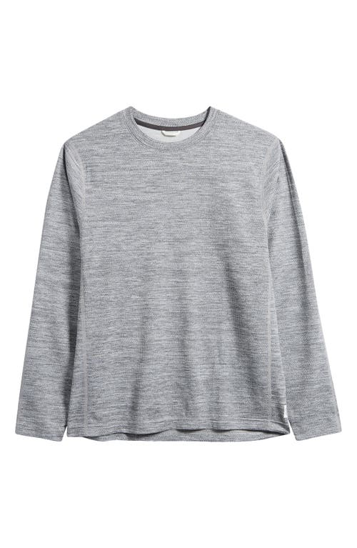 Reigning Champ Solotex® Mesh Tiebreak Performance Long Sleeve T-shirt In Gray