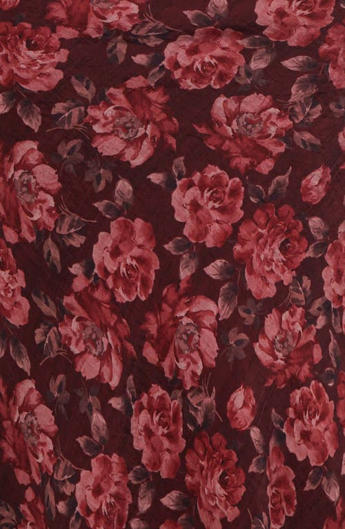 Petal And Pup Petal & Pup Esmeralda Floral Print Slipdress In Red