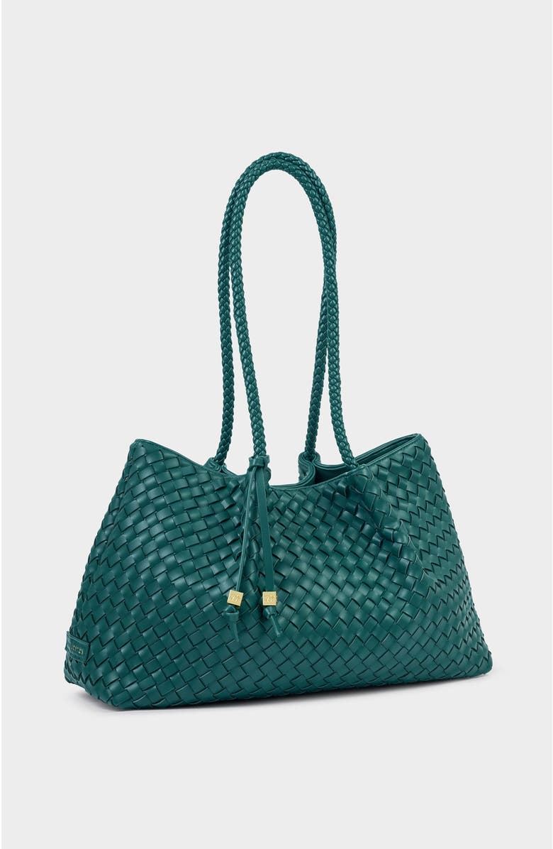 Katie Loxton Nova Small Shoulder Tote, Alternate, color, Palm Green