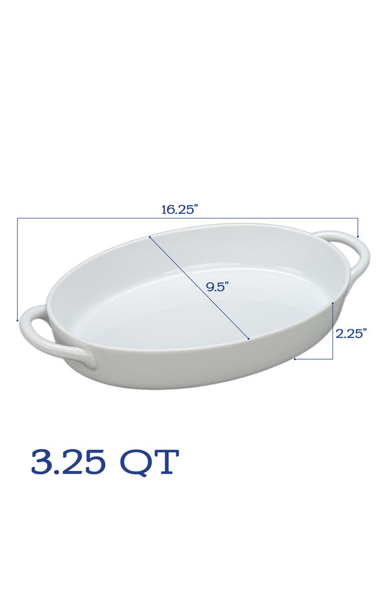BIA Cordon Bleu Taos Oval 3.25-Quart Baking Dish, Alternate, color,
