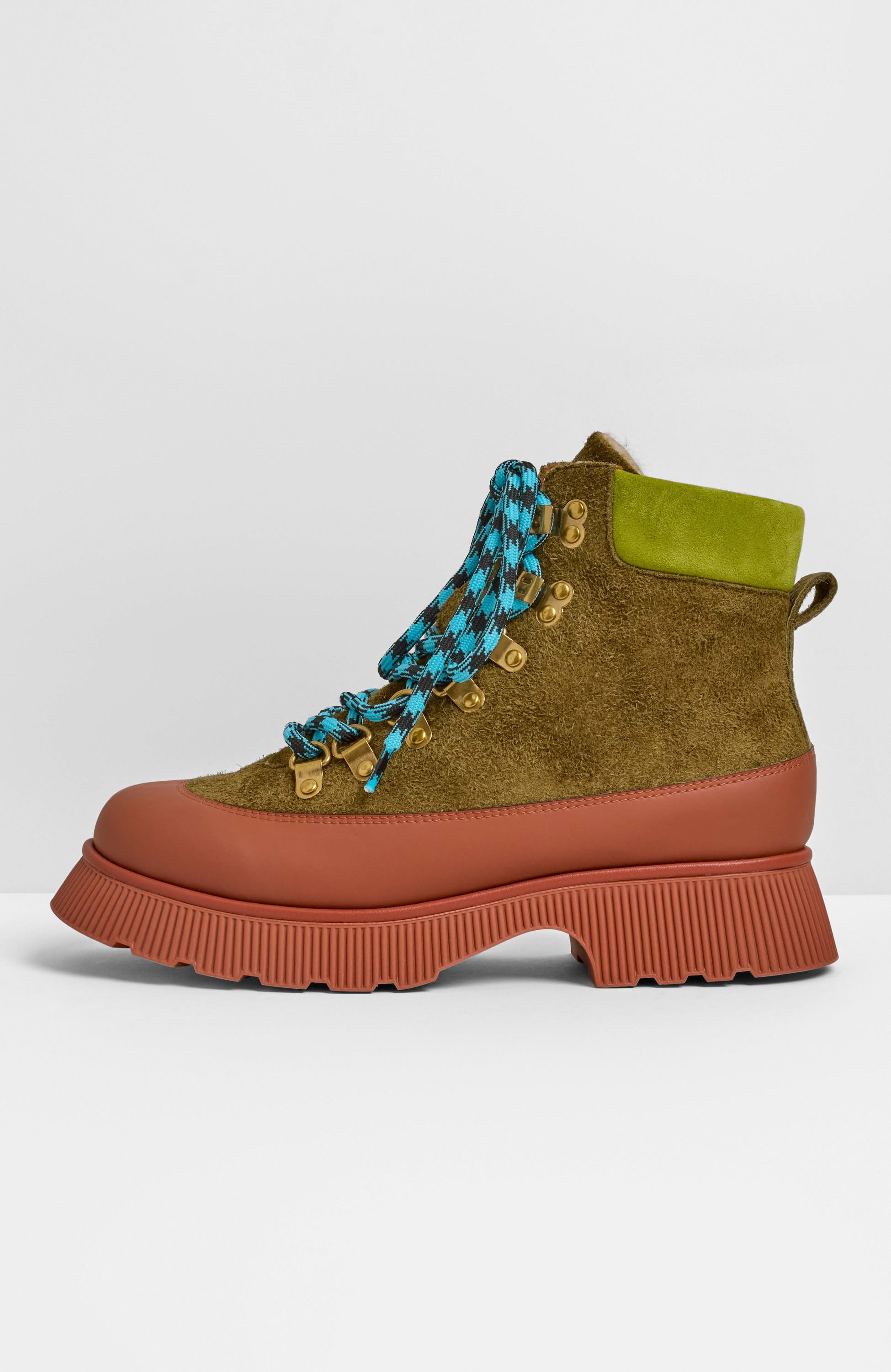 Morris Mudguard Lace Up Bootie, Alternate, color, Olive
