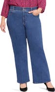 NYDJ Waist Match Major Wide Leg Jeans