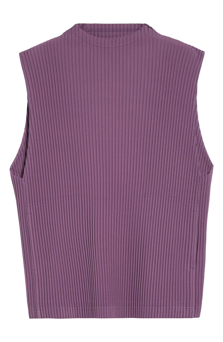 Homme Plissé Issey Miyake Monthly Colors April Pleated Top, Alternate, color, Viola Purple
