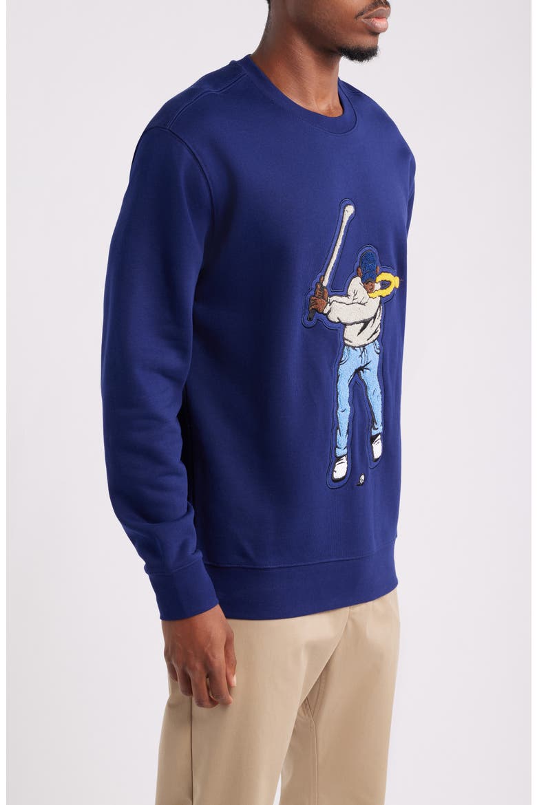 Core Fleece Sweatshirt, Alternate, color, NAVY