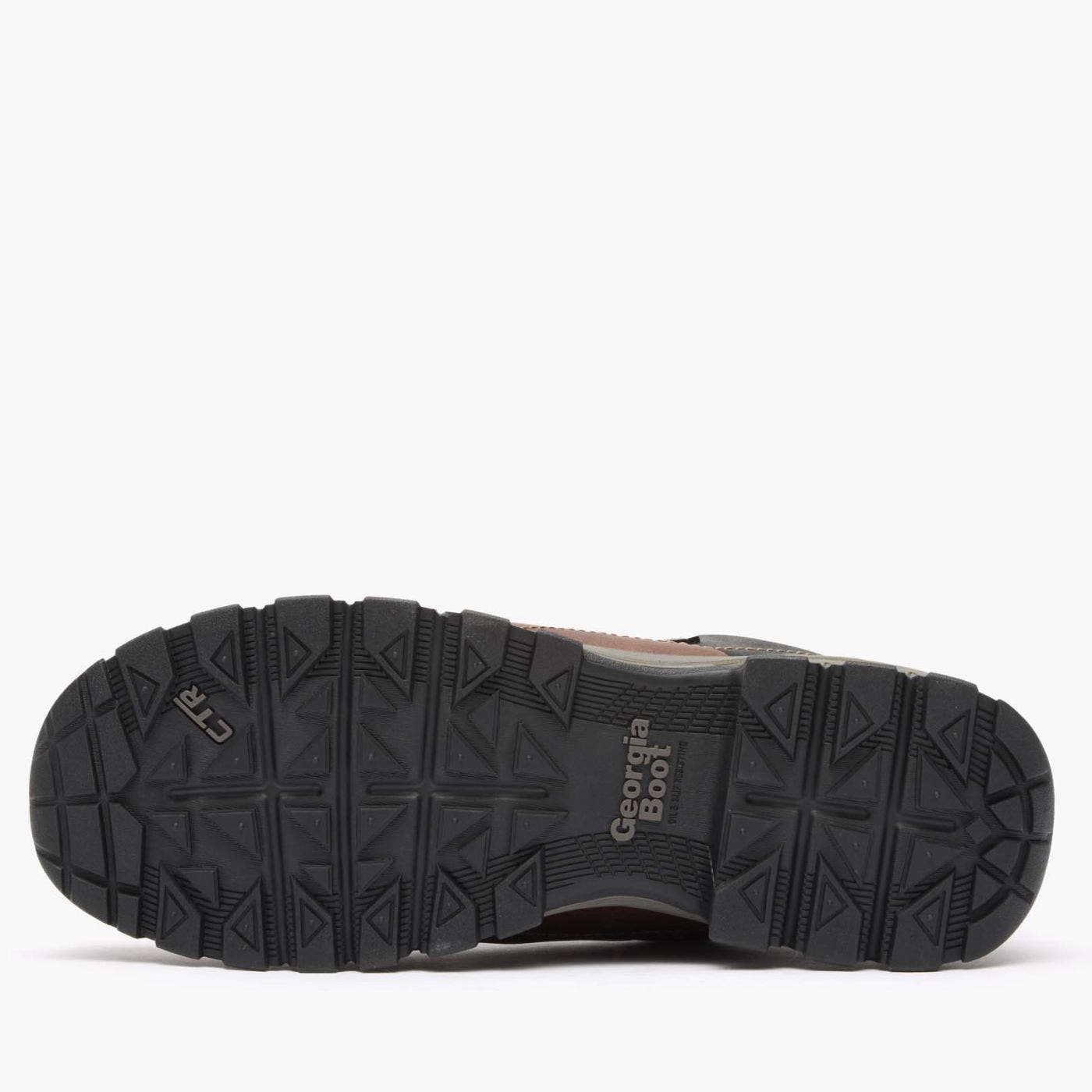 Georgia Boot Eagle Trail Waterproof Oxford, Alternate, color, Brown