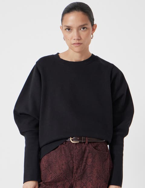 Puff Sleeve Sweatshirt