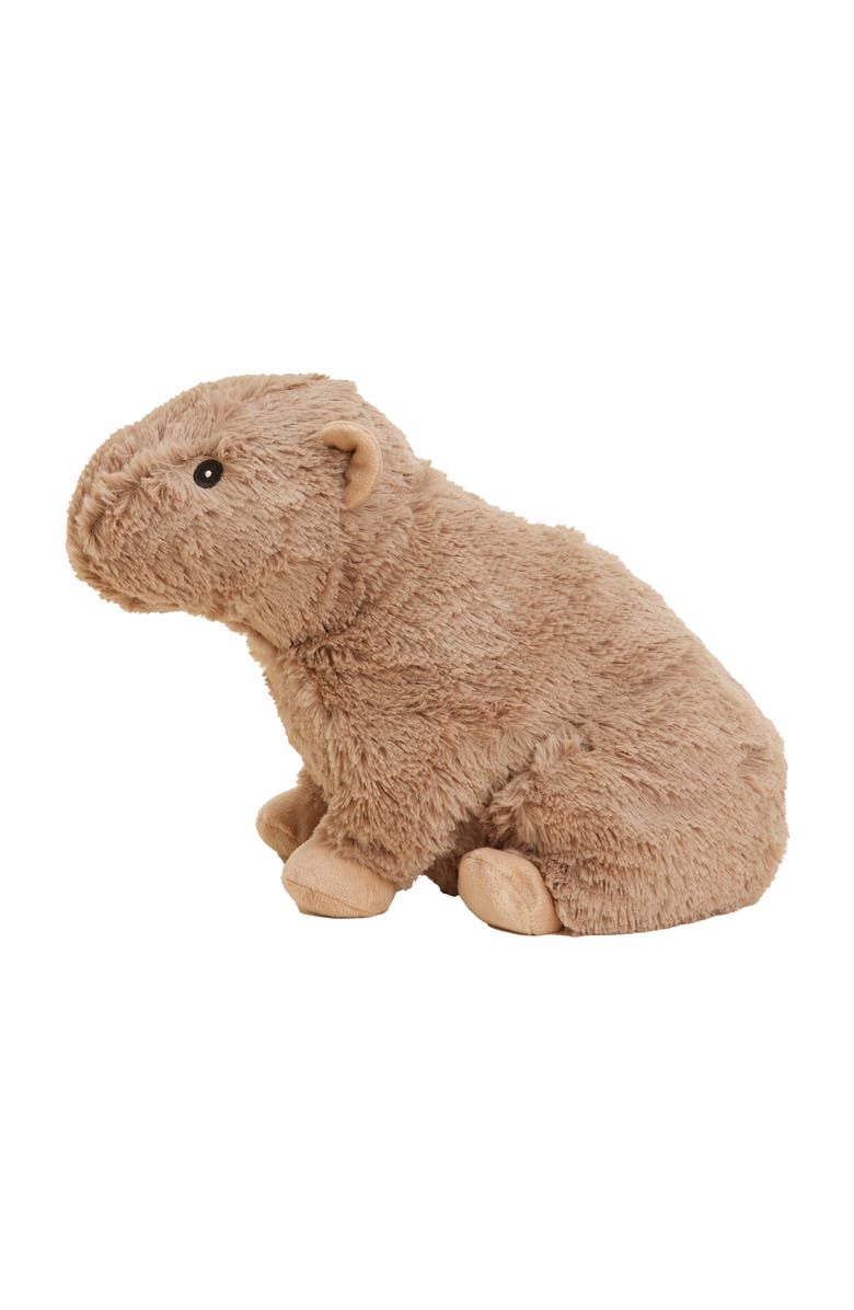 Warmies Capybara Plush Toy, Alternate, color, Medium Brown