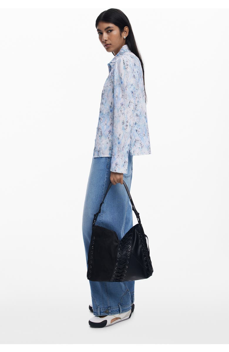 Desigual Medium Faux Leather Crossbody Bag, Alternate, color,