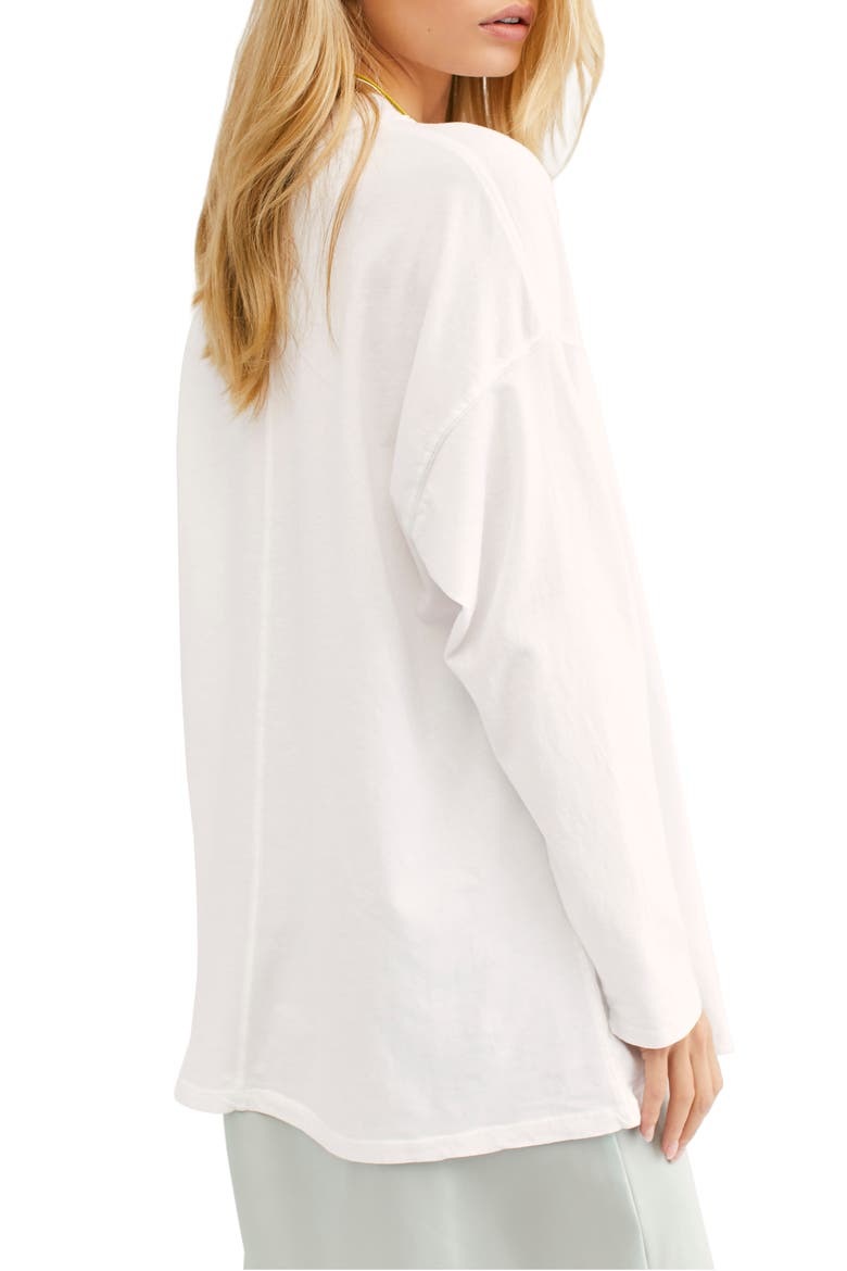 We the Free by Free People Be Free Tunic T-Shirt, Alternate, color, WHITE