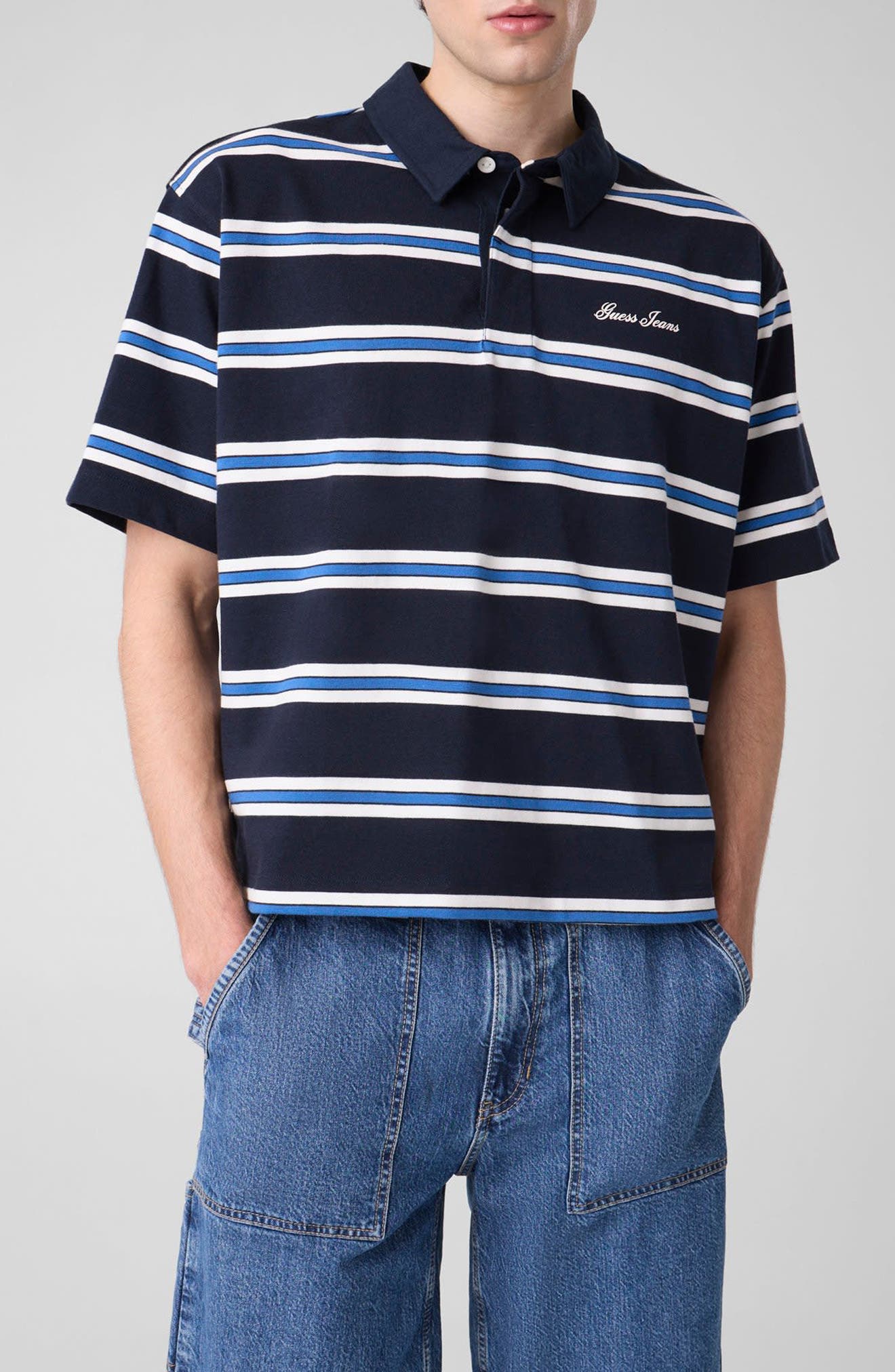 selected DARING OCEAN STRIPES