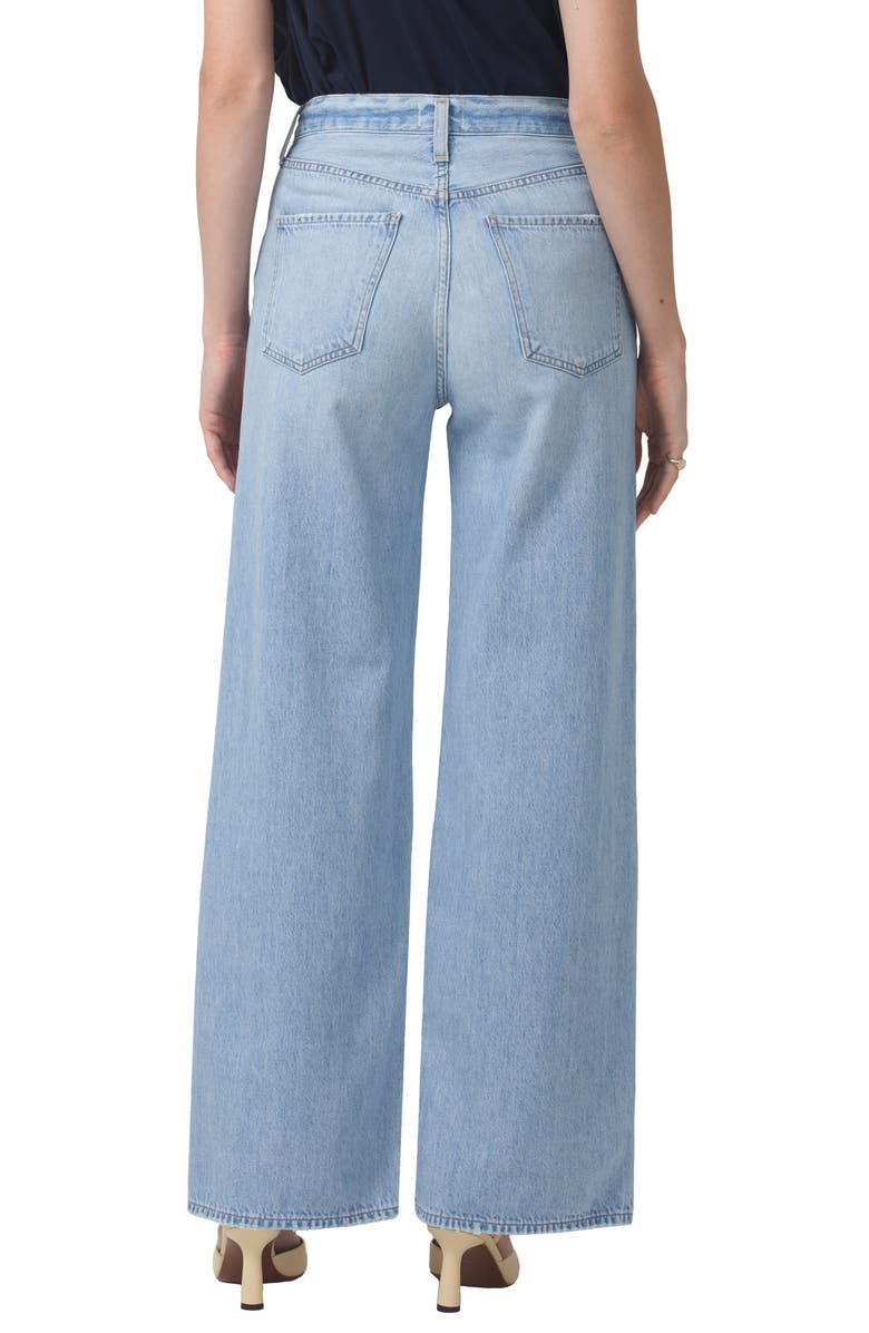 Citizens of Humanity Paloma Baggy High Waist Organic Cotton Wide Leg Jeans, Alternate, color, 