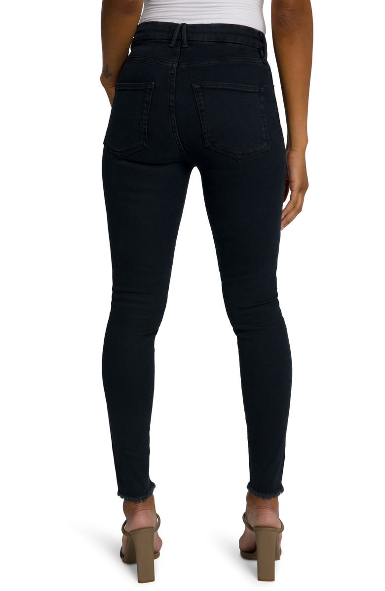 Good American Good Legs High Rise Ankle Cropped Jeans, Alternate, color, 