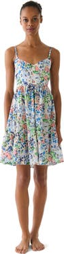 Kate Spade New York Coastal Town Cover Up Mini Dress Swim