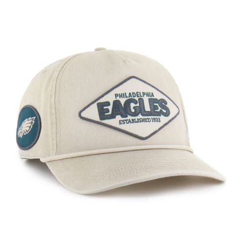47 Brand '47 Khaki Philadelphia Eagles Cairn Hitch Adjustable Hat In Brown