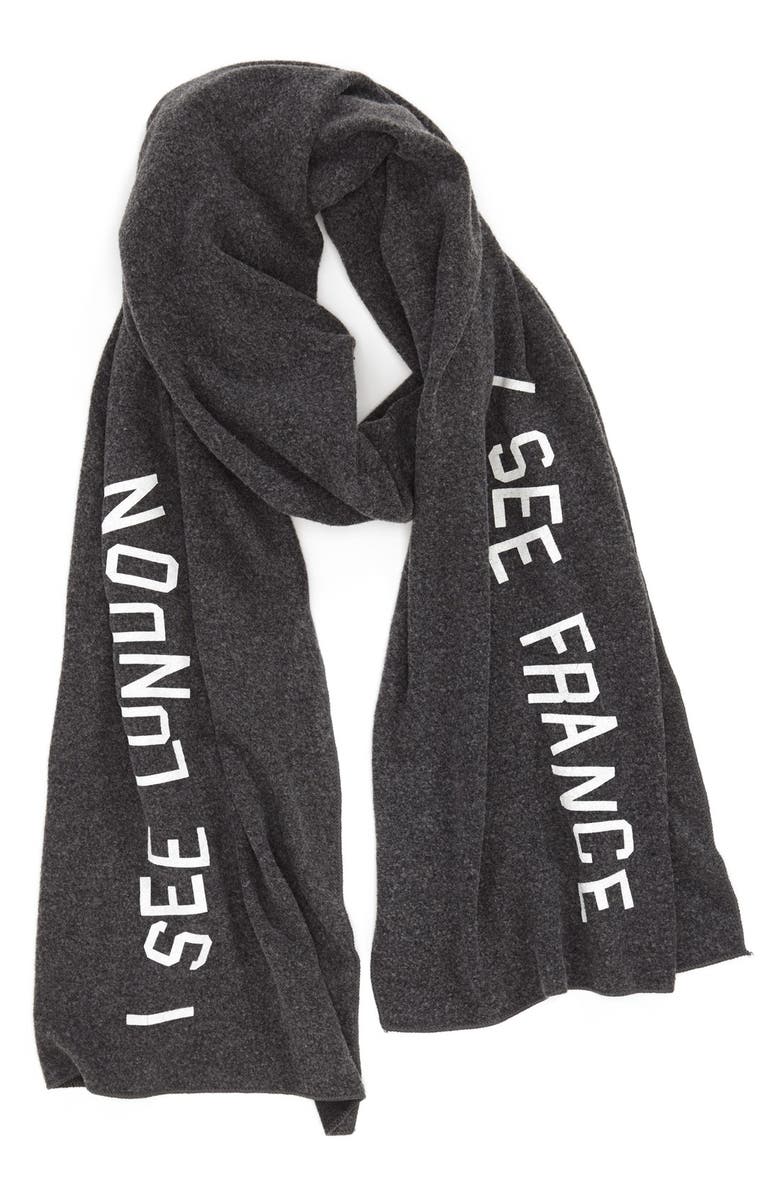 Wildfox 'European Traveler' Scarf, Main, color, 