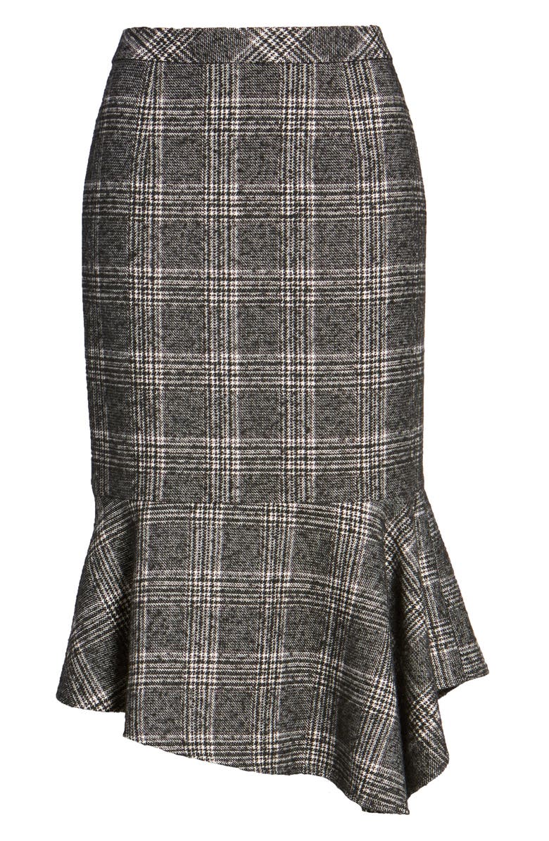 Halogen<sup>®</sup> Asymmetrical Ruffle Hem Skirt, Alternate, color, 