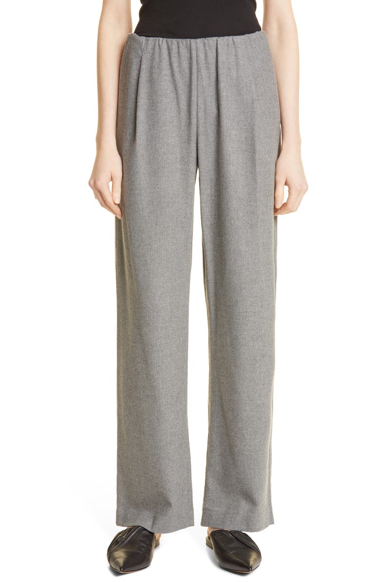 Vince Flannel Pull-On Pants, Main, color, 