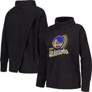 LEVELWEAR Women's Levelwear Black Golden State Warriors Sunset Pullover Sweatshirt