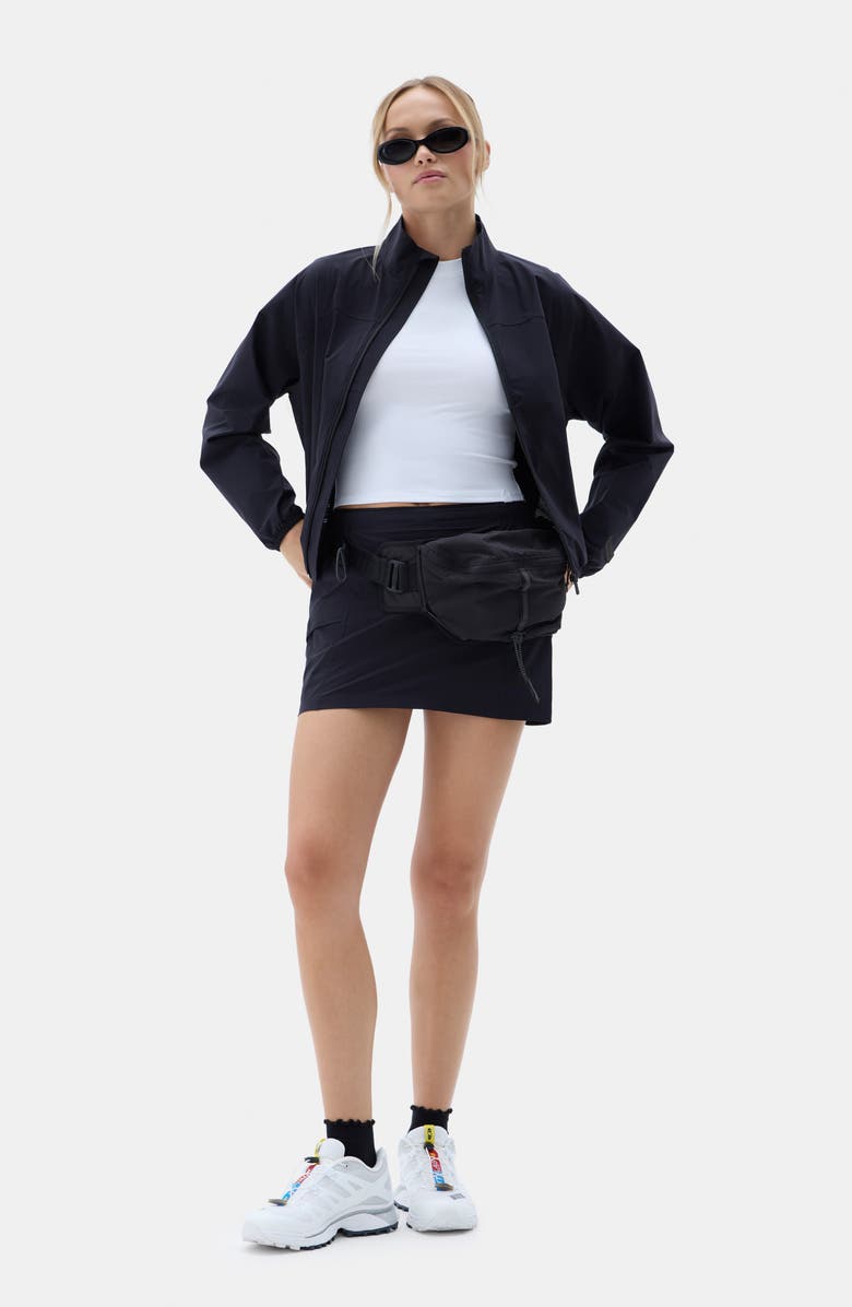 Halfdays Gwen Packable Jacket, Alternate, color, Black