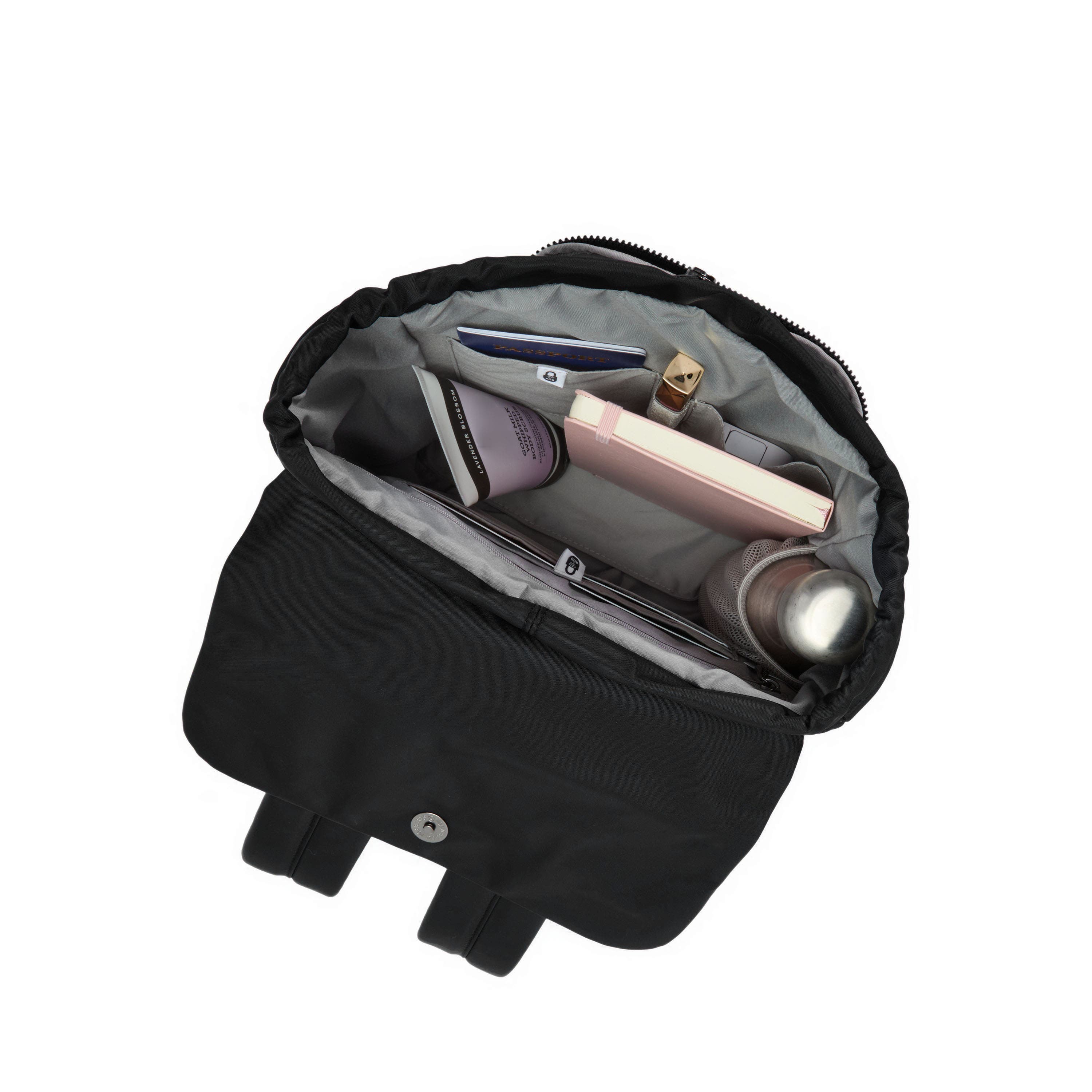 Bleeker Backpack, Alternate, color, Black Twill
