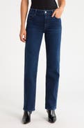 PAIGE Mason Mid Rise Straight Leg Jeans