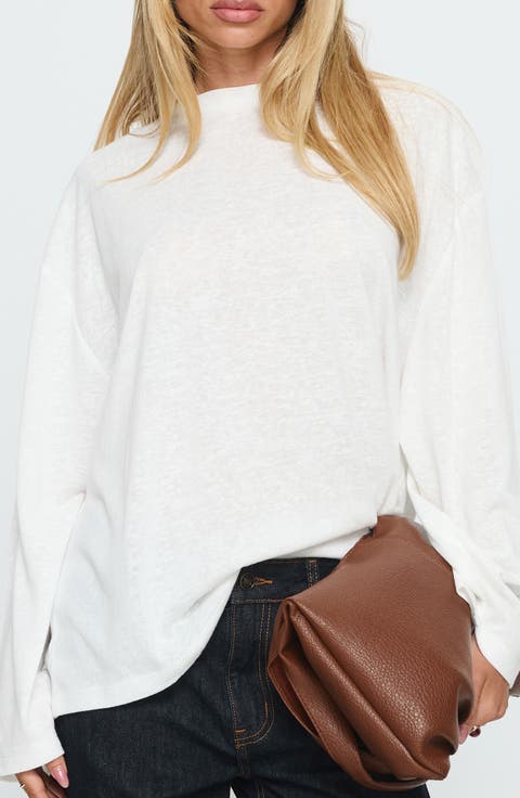 Zaydee Long Sleeve Recycled Cotton Blend Shirt