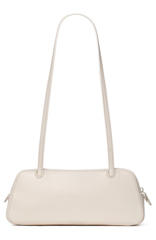 Kate Spade New York Grace Fine Grain Leather Shoulder Bag In Cream