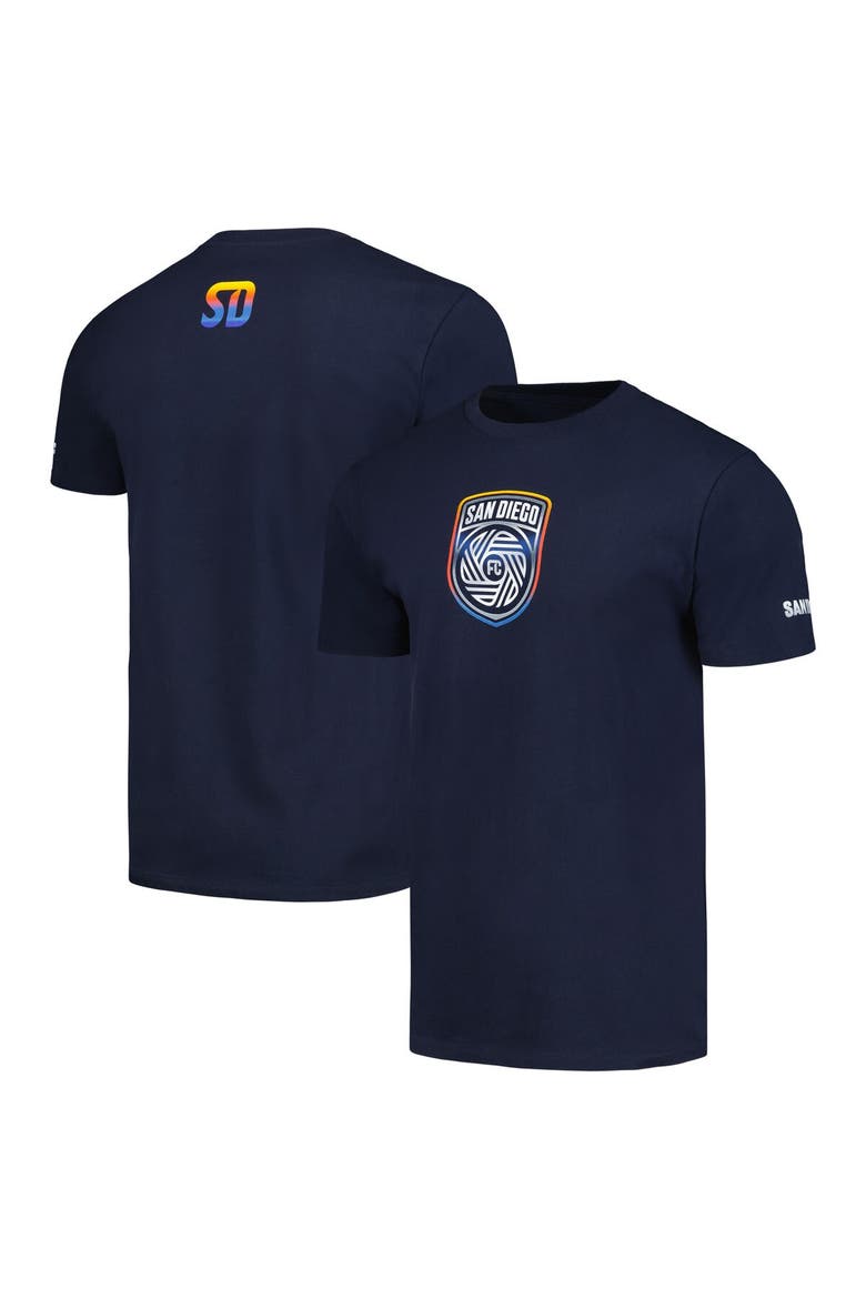 Unisex Navy San Diego FC Chrome T-Shirt, Alternate, color, Navy