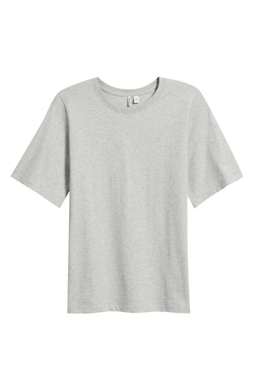 Nordstrom Relaxed Fit Pima Cotton Crewneck T-shirt In Gray