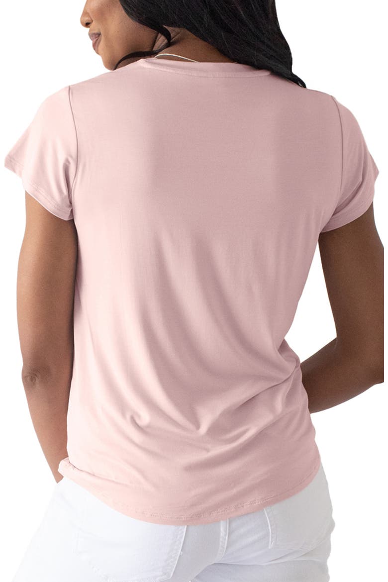Everyday Maternity & Nursing T-shirt, Alternate, color, DUSTY PINK