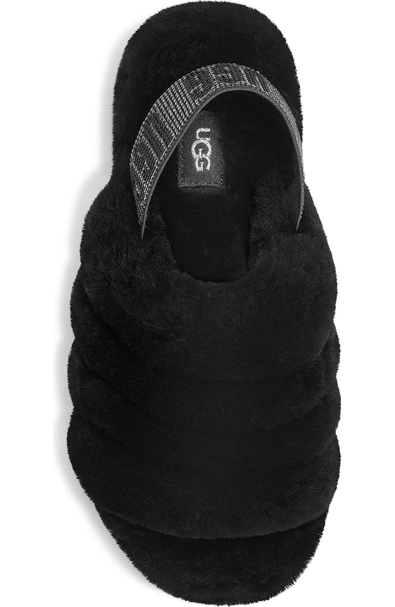 UGG<sup>®</sup> Fluff Yeah Genuine Shearling Slide Sandal, Alternate, color,