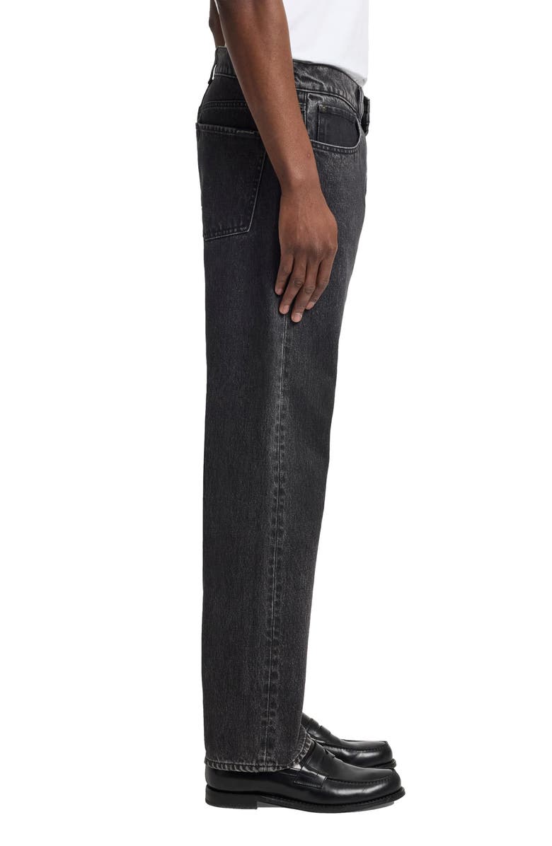 7 For All Mankind Modern Straight Leg Jeans, Alternate, color, Caviar