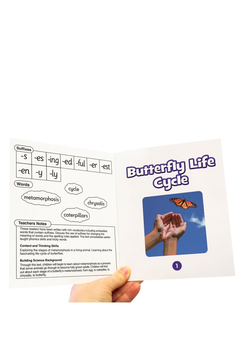 Phase 6 Nonfiction Educational Learning Set, Alternate, color, Multicolored