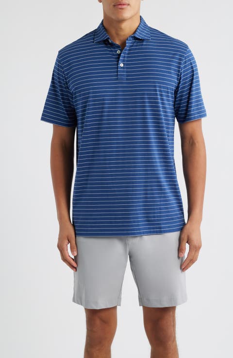 Crown Comfort Rover Stripe Pima Cotton Polo