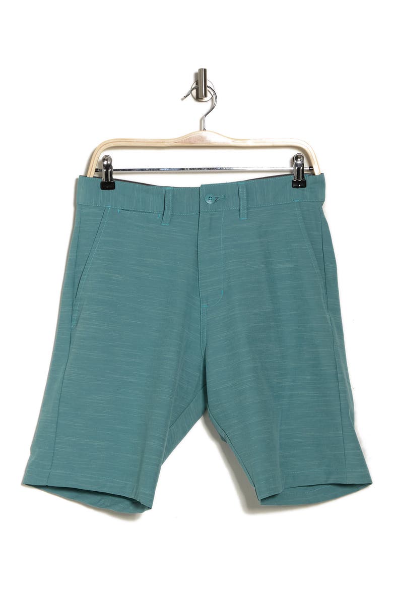 Hybrid Stretch Shorts, Alternate, color, AQUA