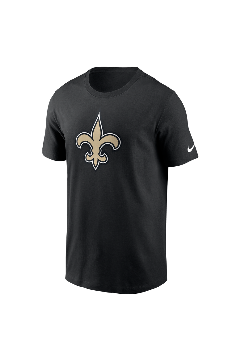 Men's Nike Black New Orleans Saints Essential Logo T-Shirt, Alternate, color, Black
