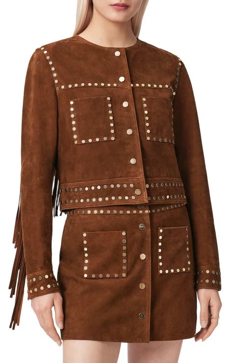 Alice Fringe Suede Western Jacket
