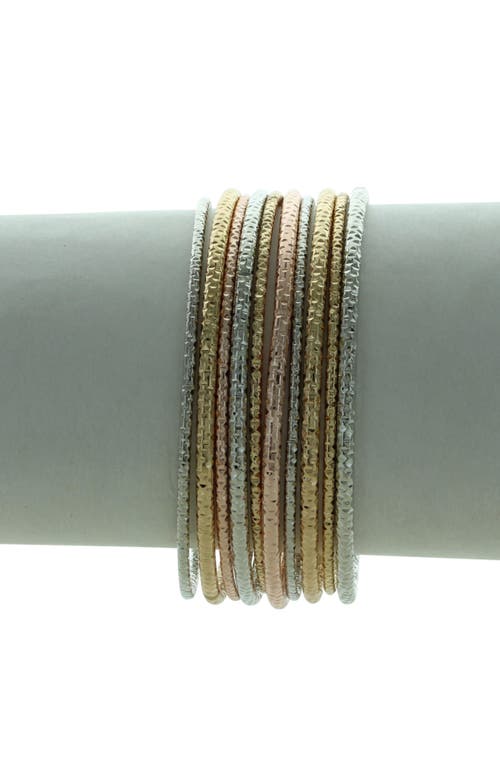 Olivia Welles Inaya Set Of 10 Bangle Bracelets