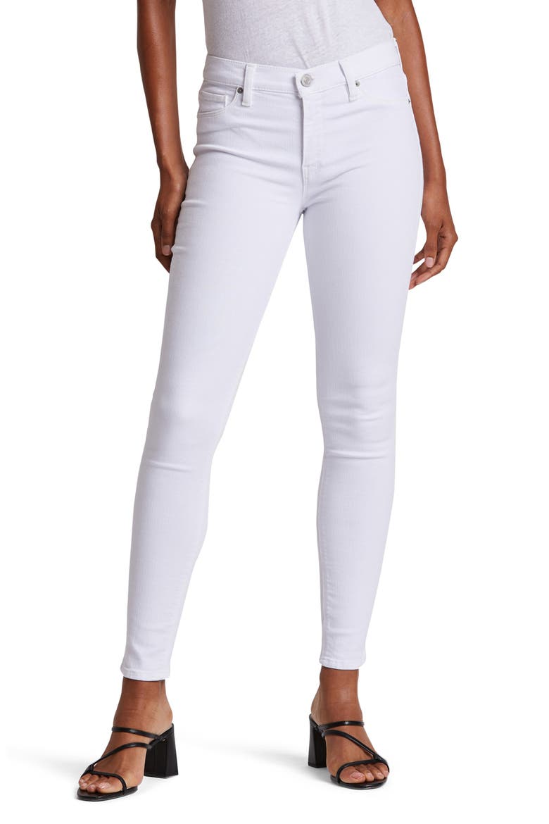 Nico Ankle Skinny Jeans, Main, color, WHITE 2